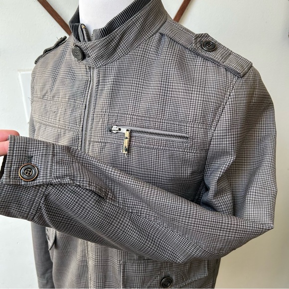 Houndstooth Bomber Jacket - Picture 5 of 15